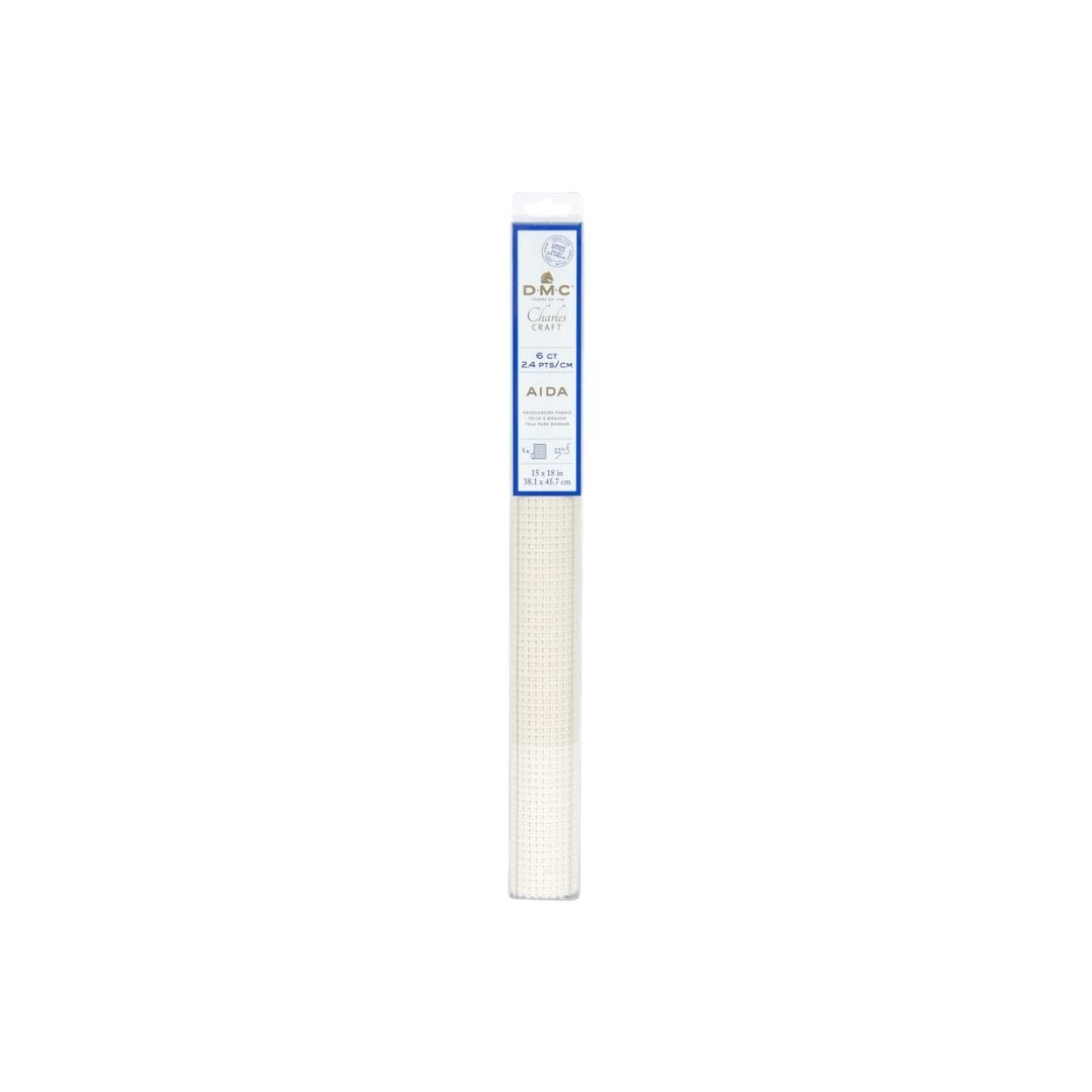 DMC Aida 6ct Fabric (Pre-Cut) (Ecru)