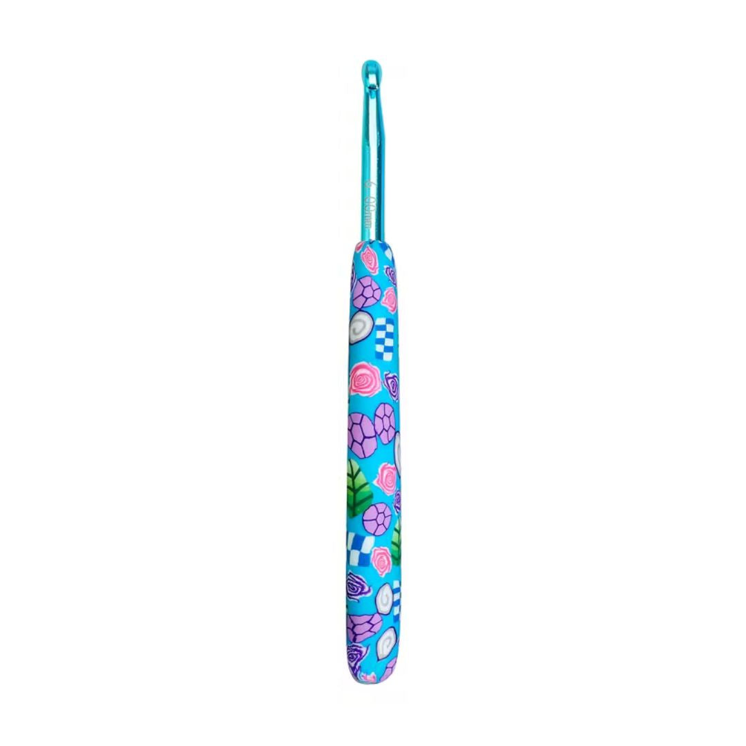 Handmayk Patterned Ceramic Crochet Hook (6mm)