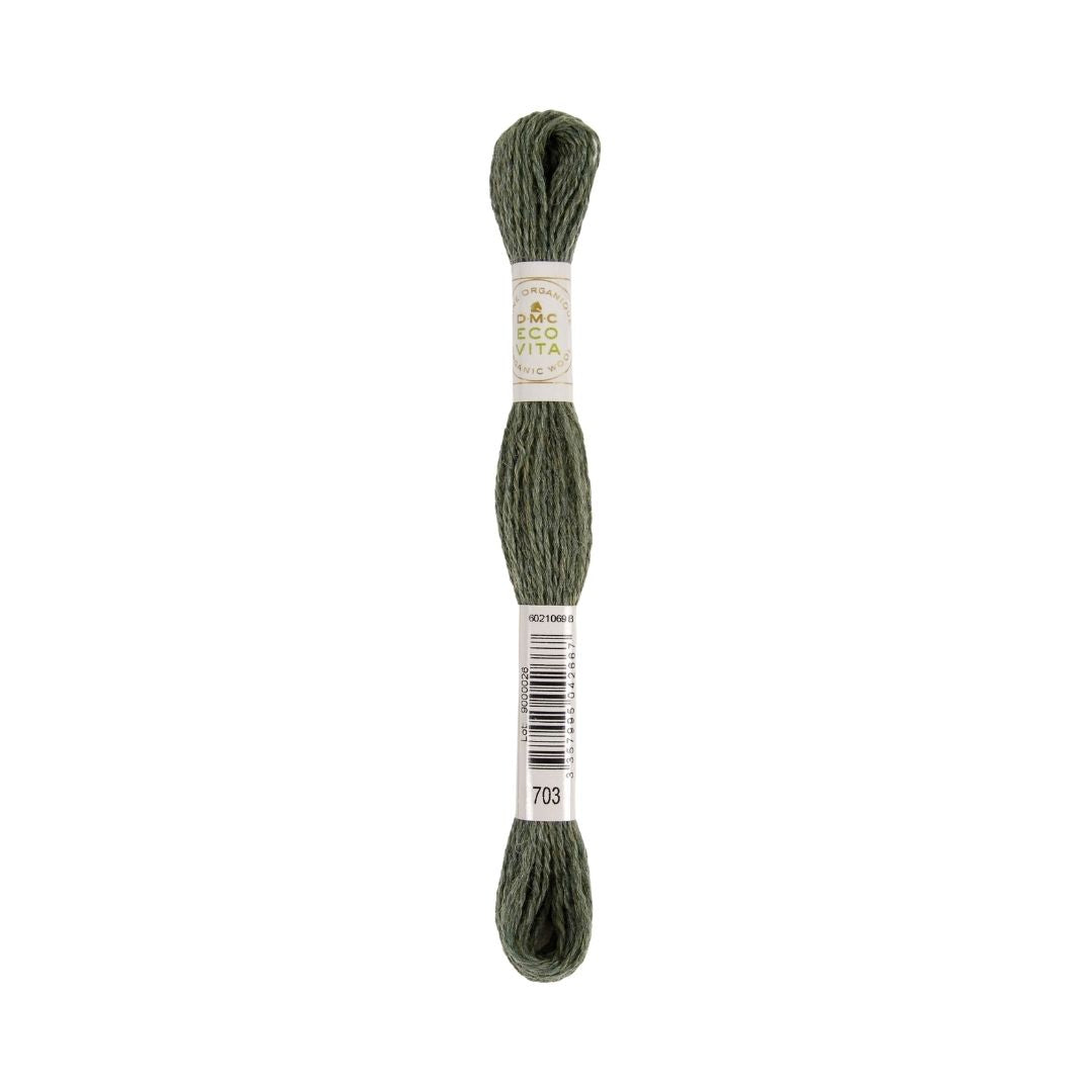 DMC Eco Vita Naturally Dyed Organic Wool Embroidery Thread (703)