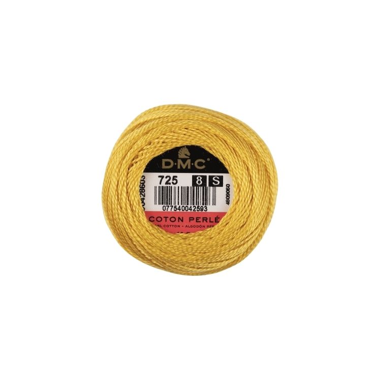 DMC Coton Perlé 8 Embroidery Thread (725)