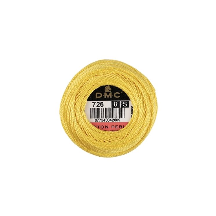 DMC Coton Perlé 8 Embroidery Thread (726)