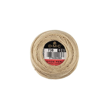 DMC Coton Perlé 8 Embroidery Thread (738)