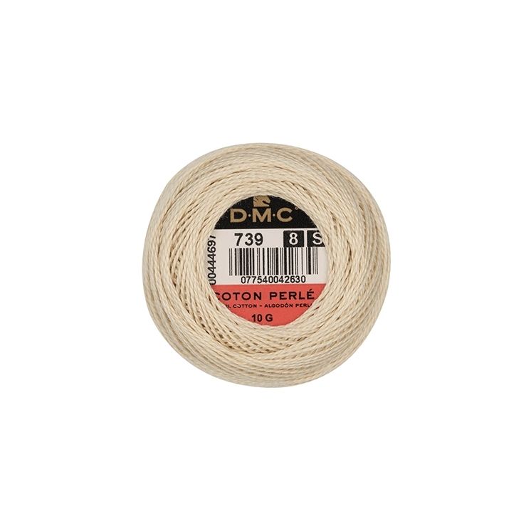 DMC Coton Perlé 8 Embroidery Thread (739)