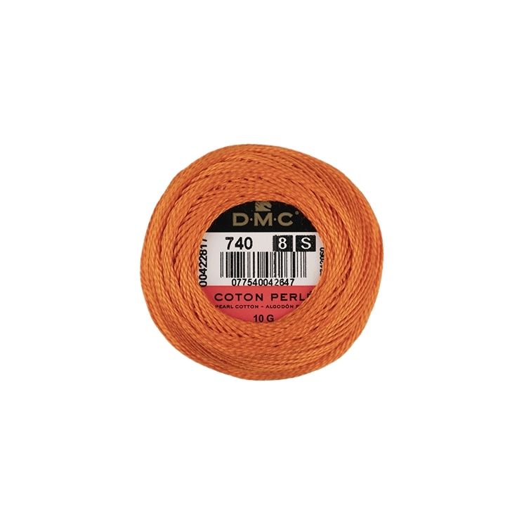 DMC Coton Perlé 8 Embroidery Thread (740)
