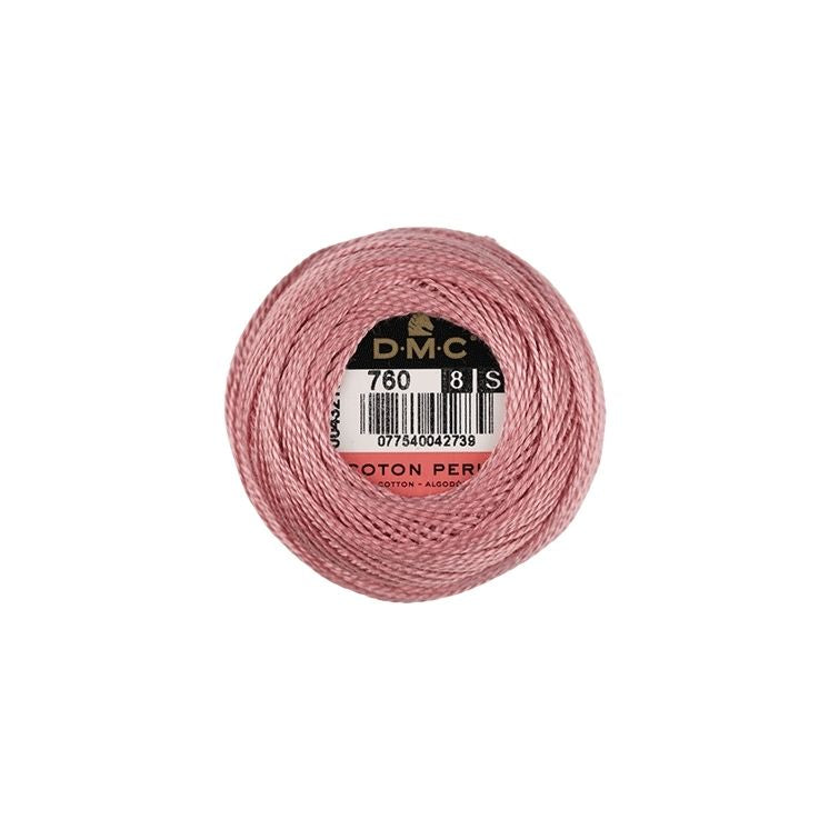 DMC Coton Perlé 8 Embroidery Thread (760)