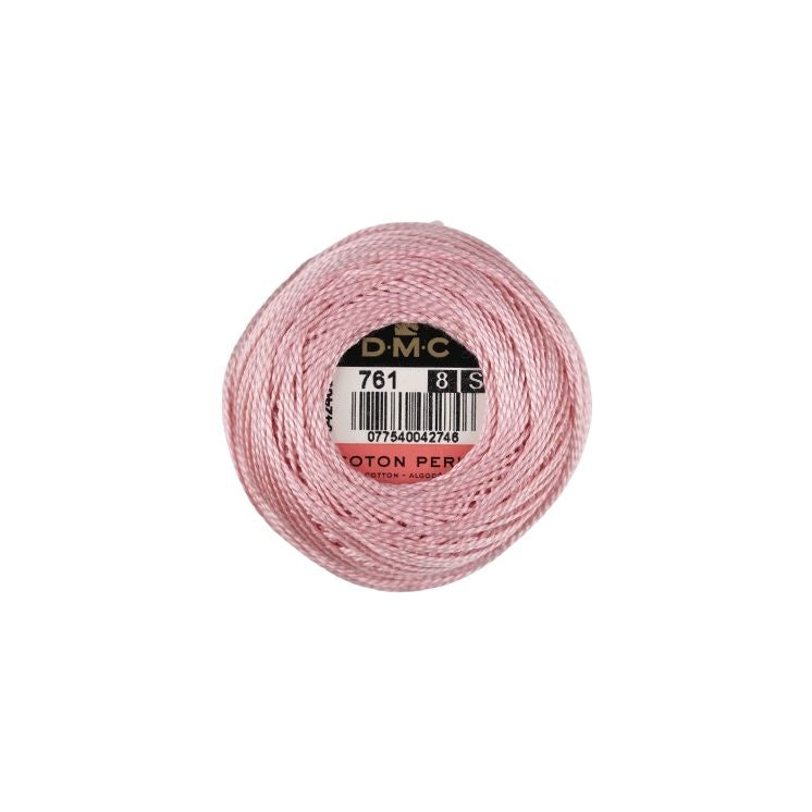 DMC Coton Perlé 8 Embroidery Thread (761)