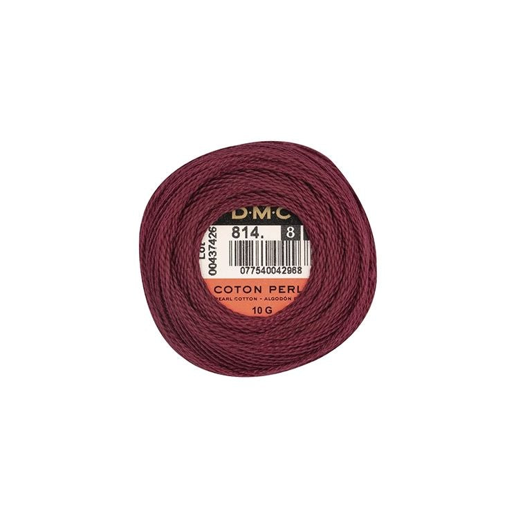 DMC Coton Perlé 8 Embroidery Thread (814)