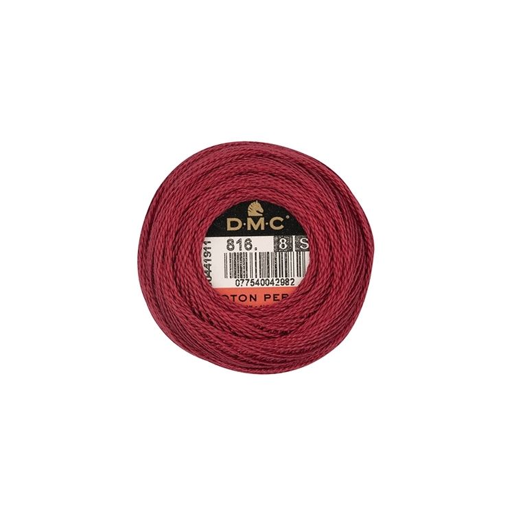 DMC Coton Perlé 8 Embroidery Thread (816)