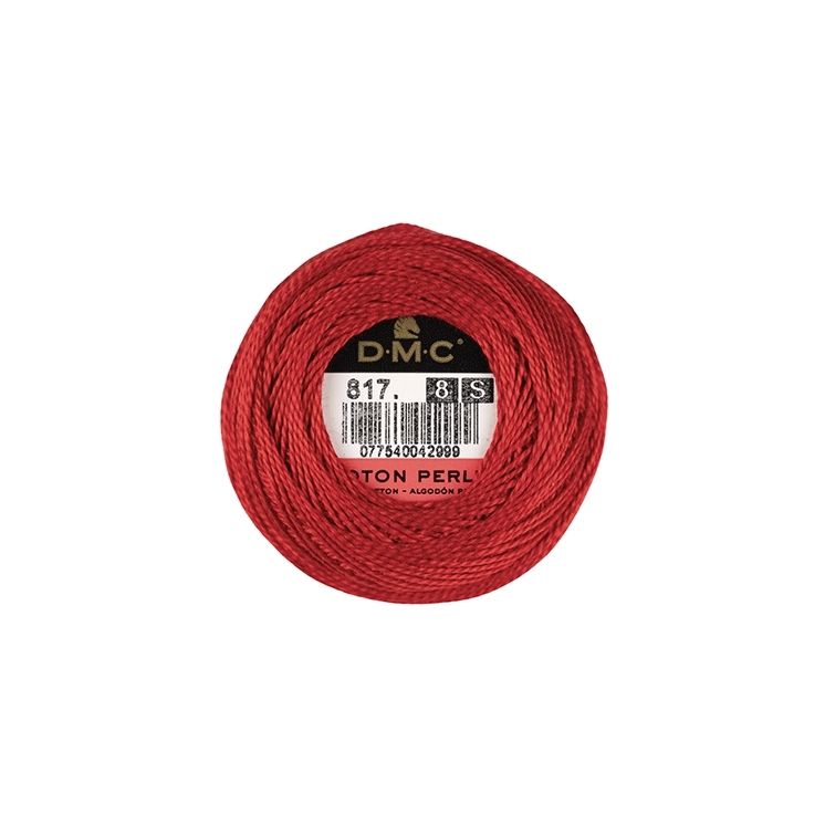 DMC Coton Perlé 8 Embroidery Thread (817)
