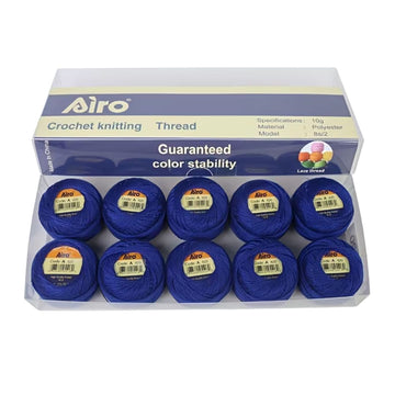 Airo Polyester Embroidery Thread Colour Pack (Pack of 10) (820)