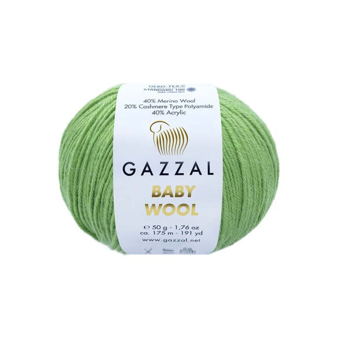 Gazzal Baby Wool Yarn (838)