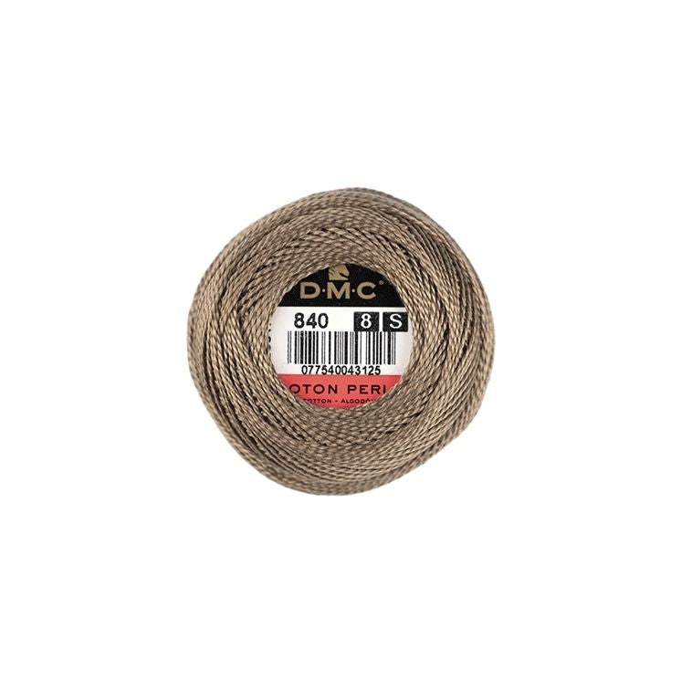 DMC Coton Perlé 8 Embroidery Thread (840)