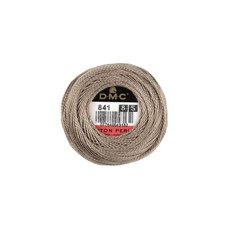 DMC Coton Perlé 8 Embroidery Thread (841)