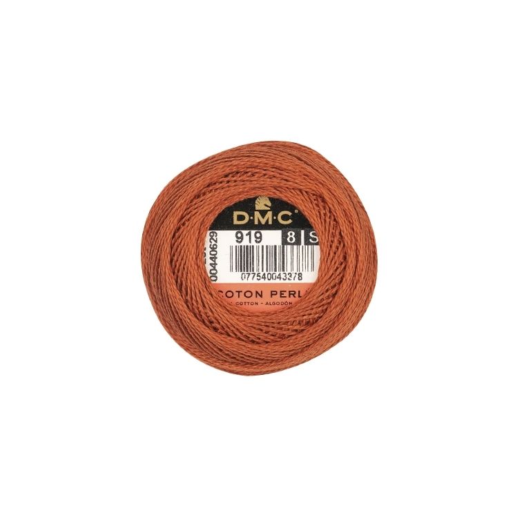 DMC Coton Perlé 8 Embroidery Thread (919)