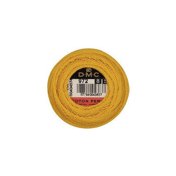 DMC Coton Perlé 8 Embroidery Thread (972)