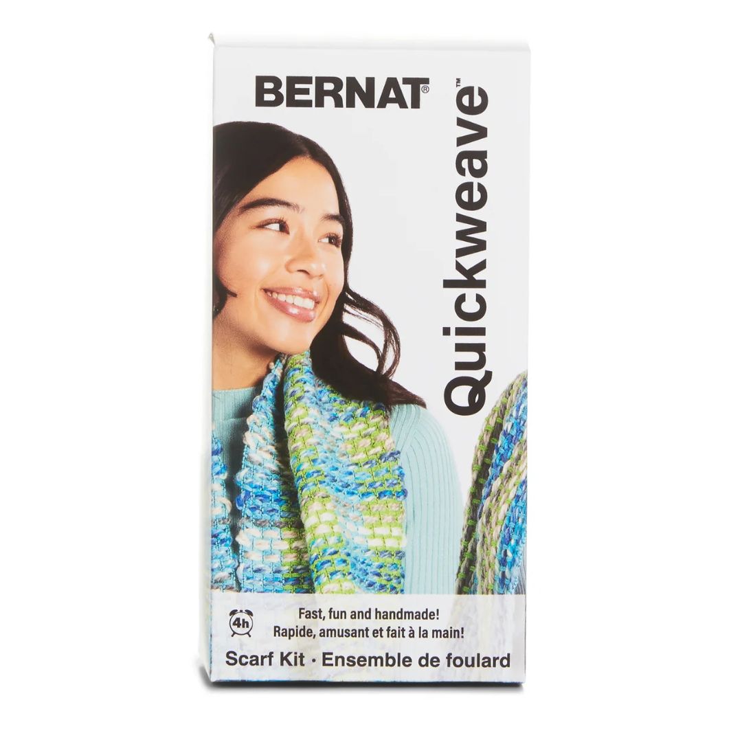 Bernat Quickweave Weaving Kit - Scarf Collection (Aqua Twist)