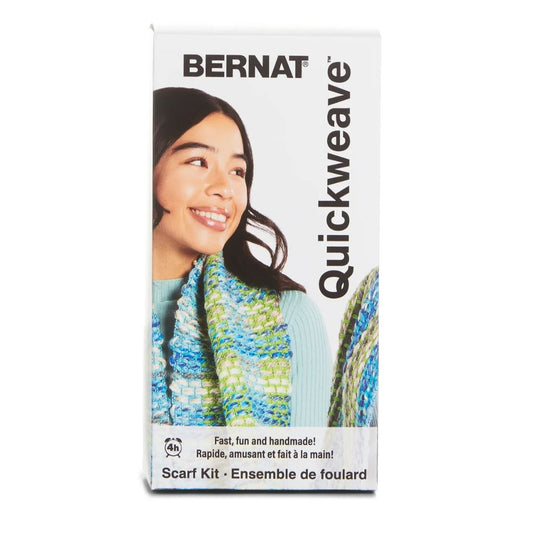 Bernat Quickweave Weaving Kit - Scarf Collection (Aqua Twist)
