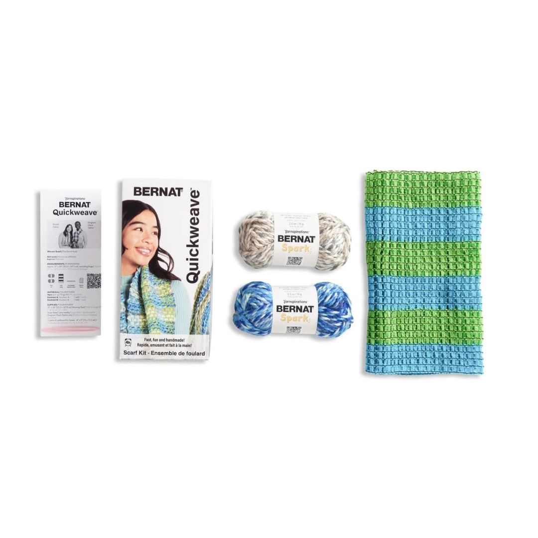 Bernat Quickweave Weaving Kit - Scarf Collection (Aqua Twist)