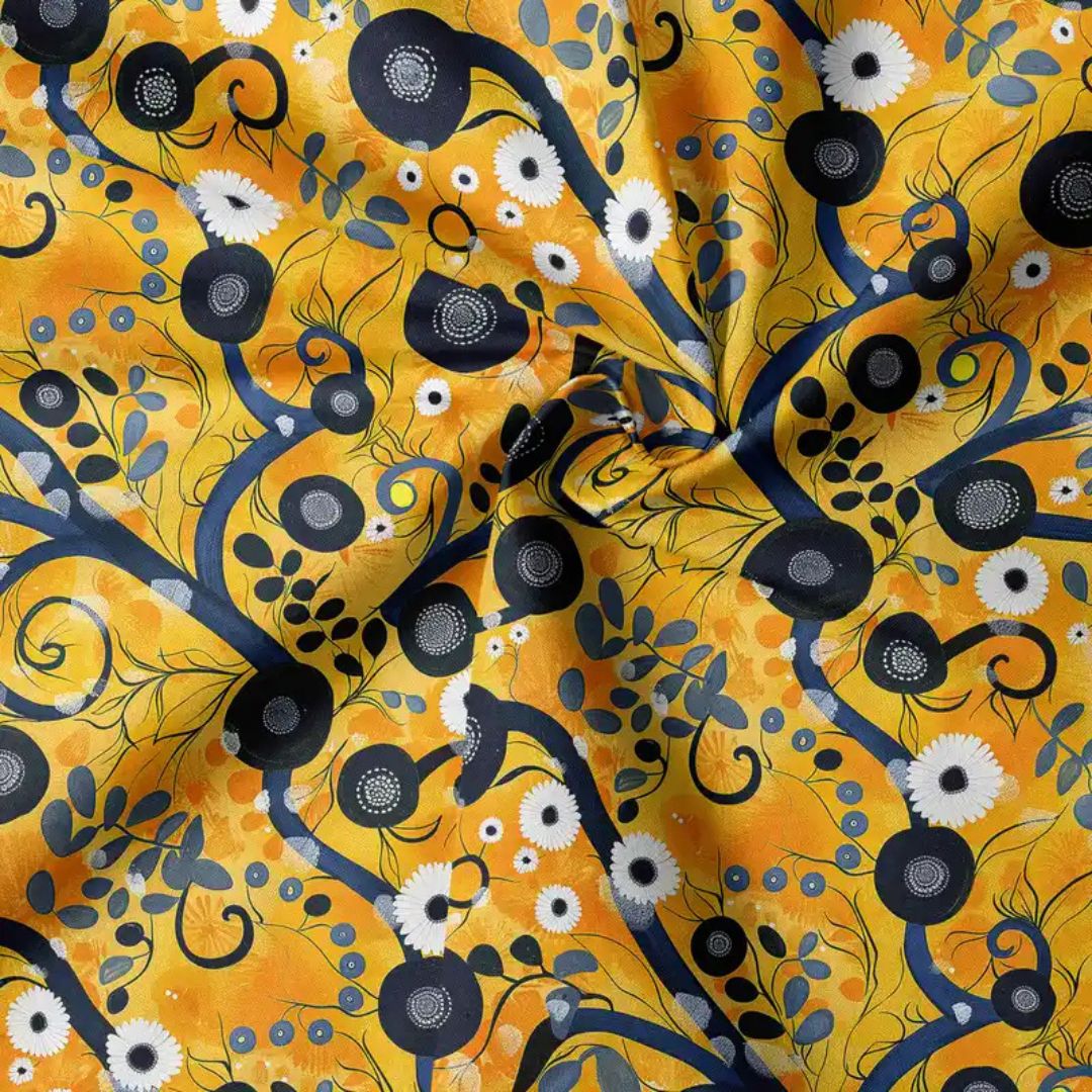 Handmayk Pre-Cut Polyester Fabric - Art Collection (Gustav)