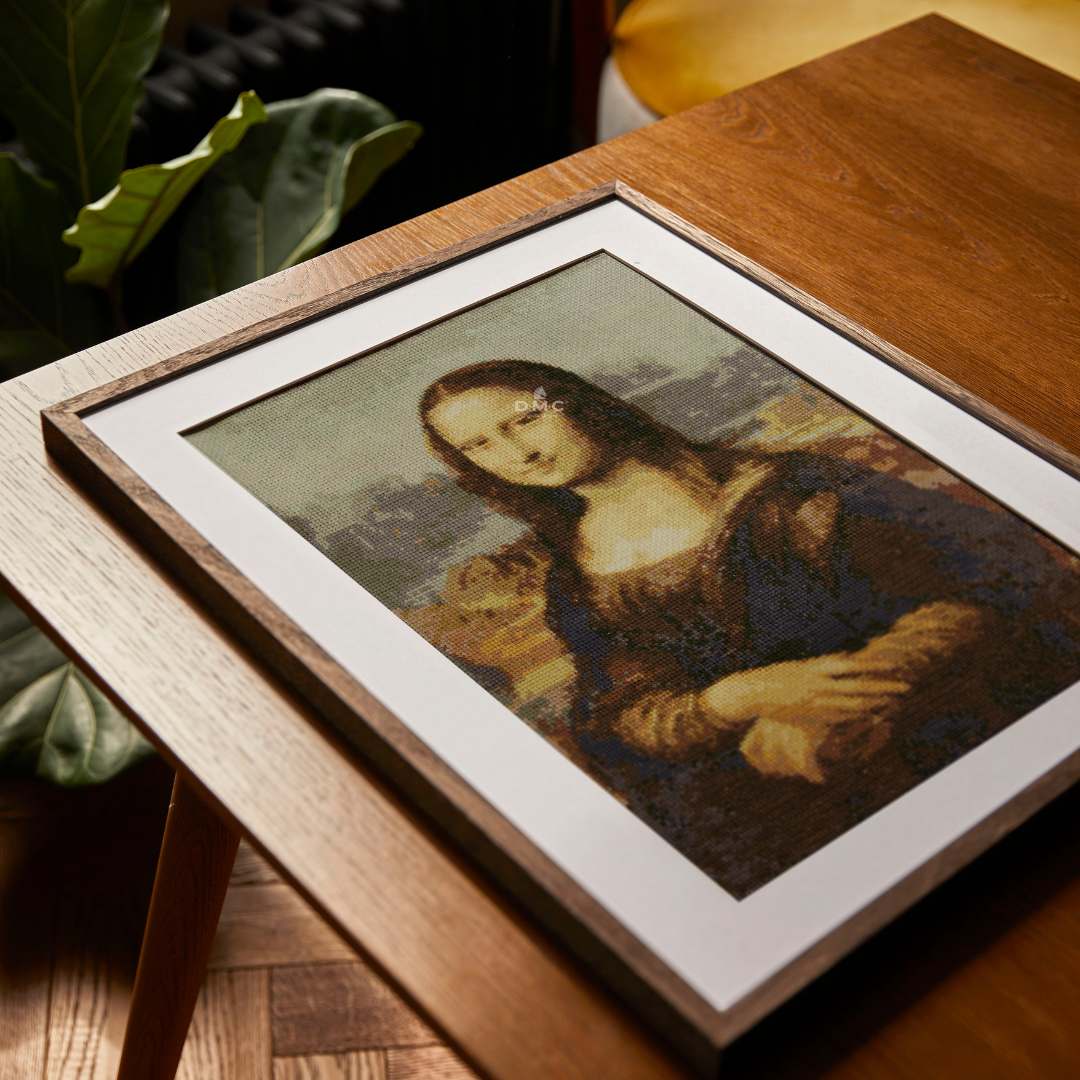 DMC Cross Stitch Kit - The Louvre Collection (Mona Lisa)
