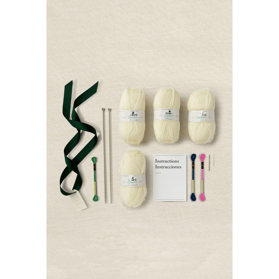 DMC Knitting Kit - Gift of Stitch (Personalised Baby Blanket)