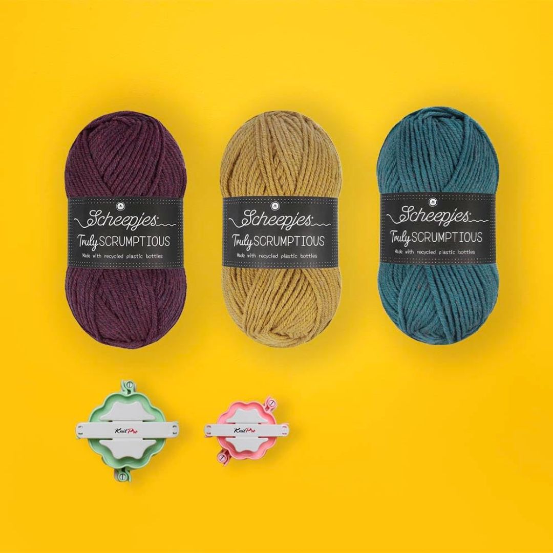 Scheepjes Knitting Kit - Pretty Little Things (Basic Bobble Beanie)