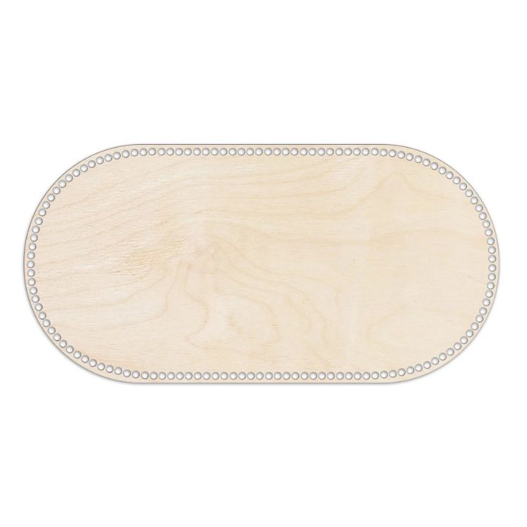 Handmayk Crochet Wood Base (Plain)