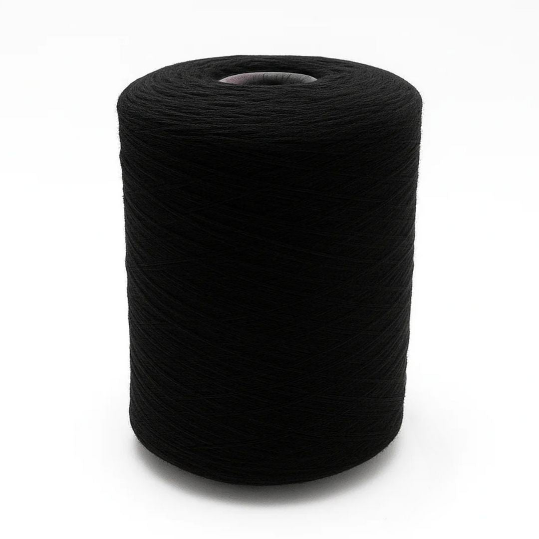 Handmayk Wool Worsted Yarn (3000g) (Black)