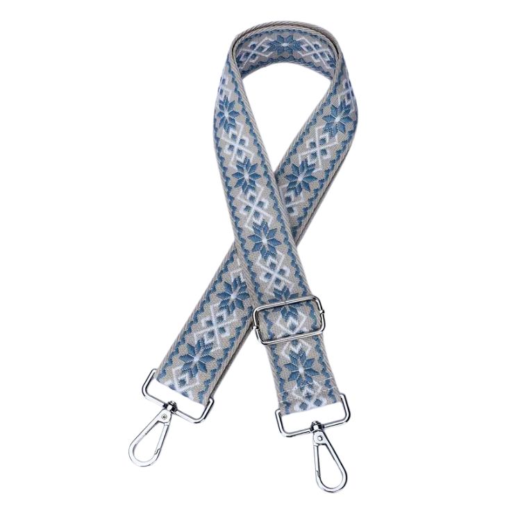 Handmayk Woven Fabric Bag Strap (Blue Star)