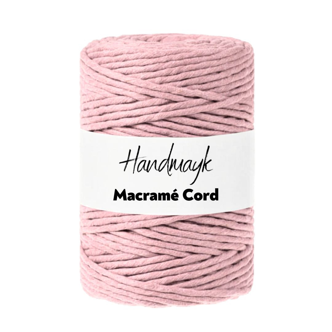 Handmayk Premium Macramé Cord (3mm) (Blush)