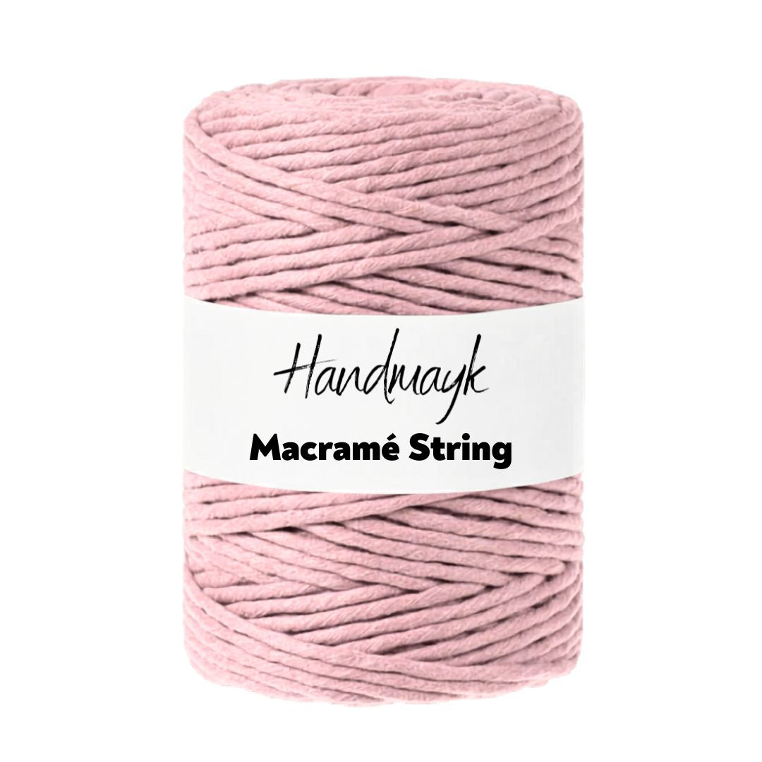 Handmayk Premium Macramé String (3mm) (Blush)