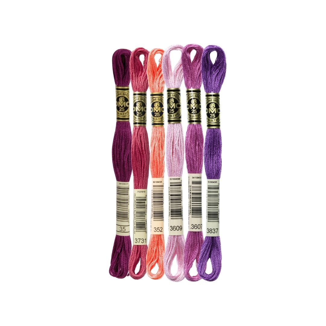 DMC Stranded Cotton Mouliné Spécial Embroidery Thread Colour Pack (Cairns Aquarium)