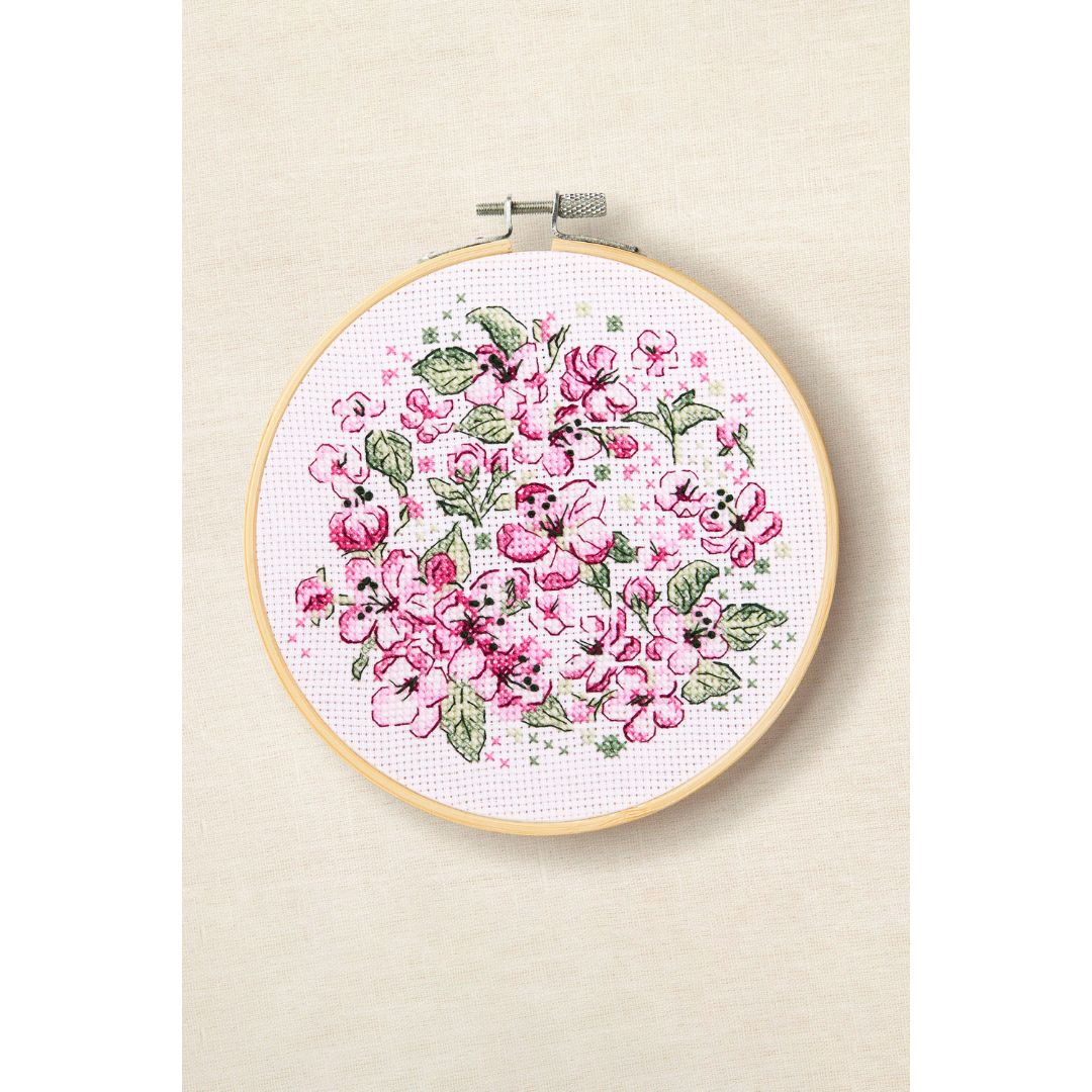 DMC Cross Stitch Kit - The Designer Collection (Cherry Blossom by Anna Matvieieva)