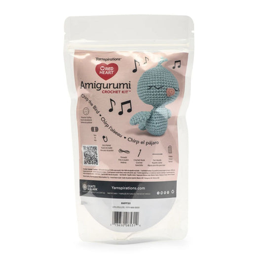 Red Heart Amigurumi Kit - Animals (Chirp the Bird)