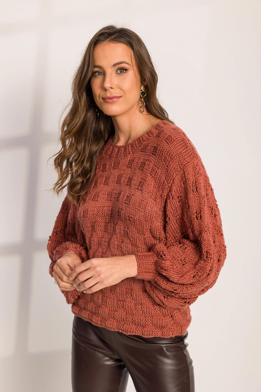 Chocolate Truffle Pullover Knitting Pattern