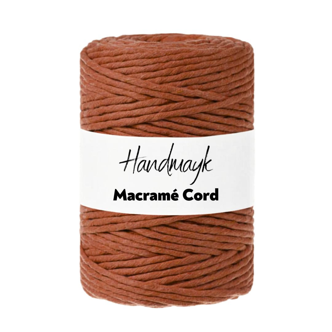 Handmayk Premium Macramé Cord (3mm) (Cinnamon)