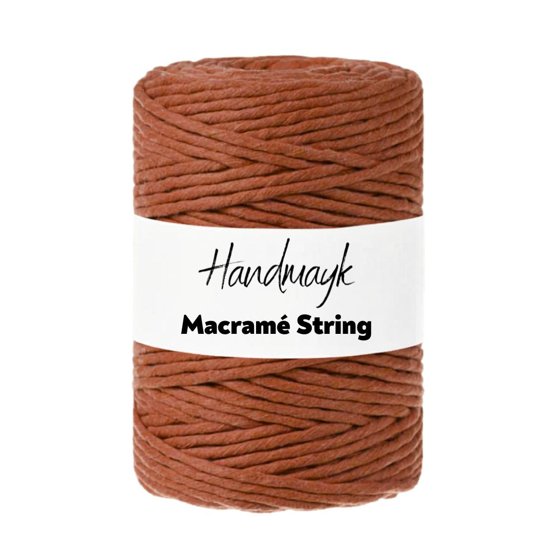 Handmayk Premium Macramé String (3mm) (Cinnamon)
