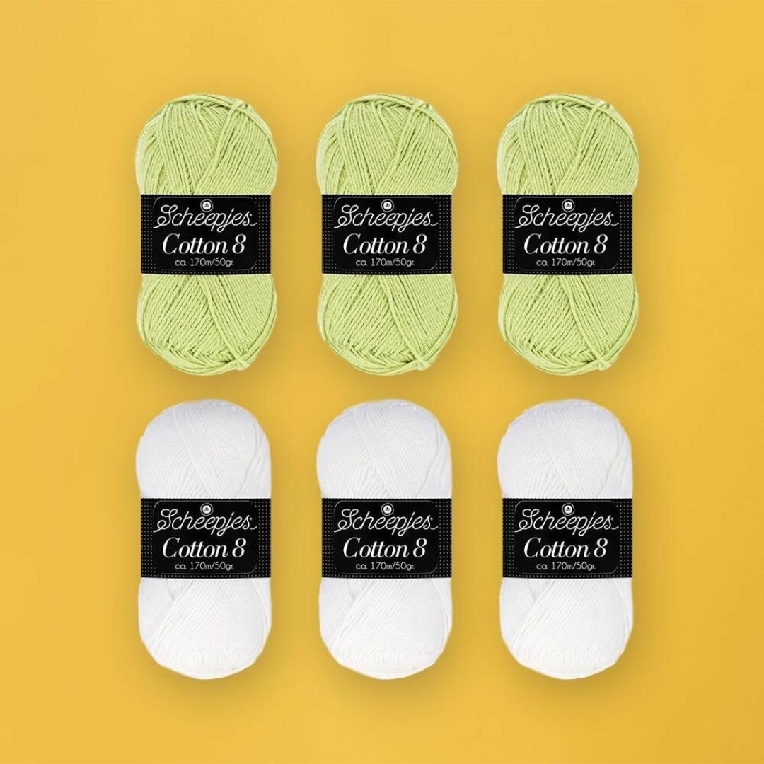 Scheepjes Knitting Kit - Pretty Little Things (Clean Sweep Tea Towels)