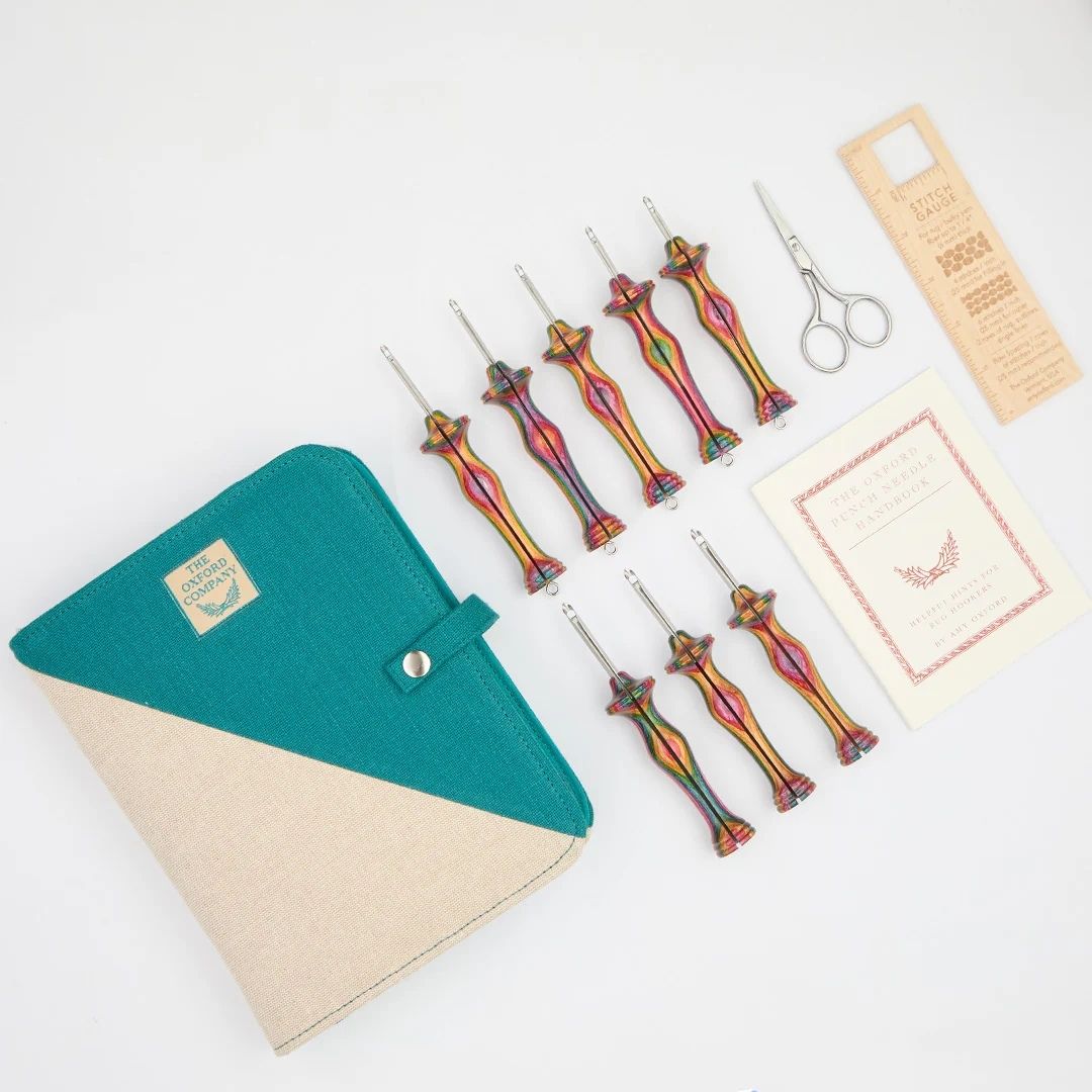 The Oxford Company Punch Needle Set (Regular Point + Fine Point)