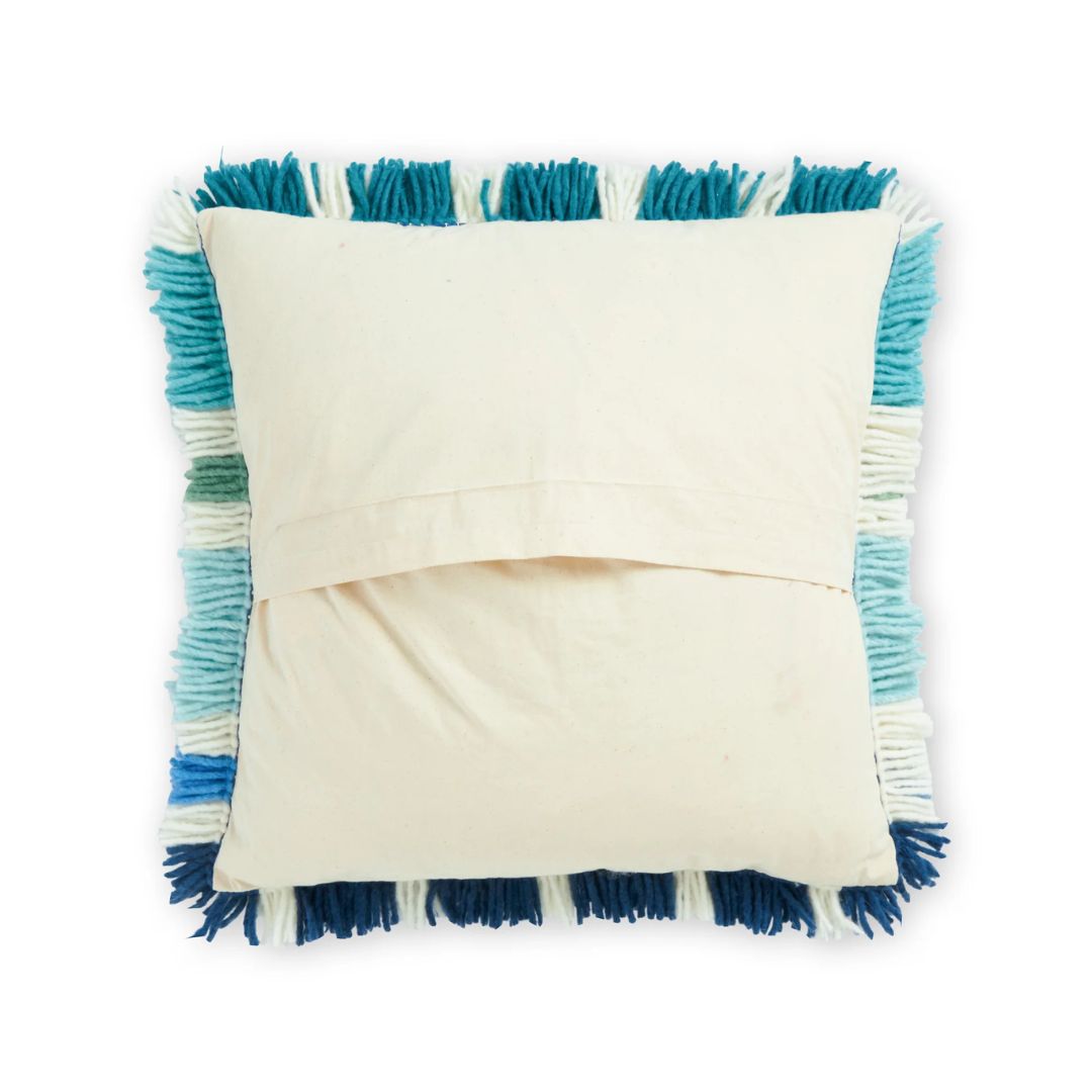 Bernat Latch It Latch Hook Kit - Fleece Pillow Cover (Drips & Drops)