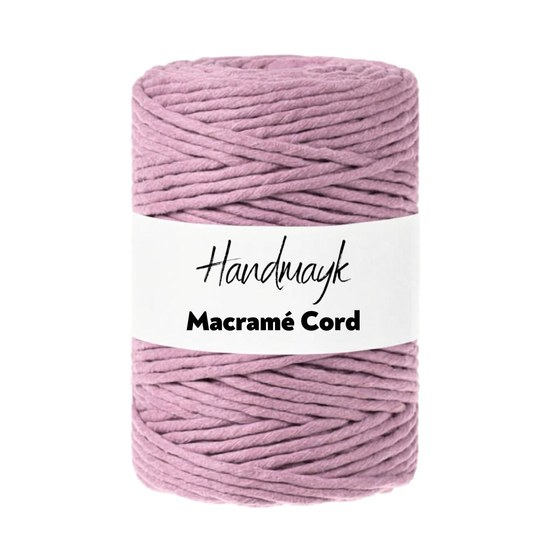 Handmayk Premium Macramé Cord (3mm) (Dusty Rose)
