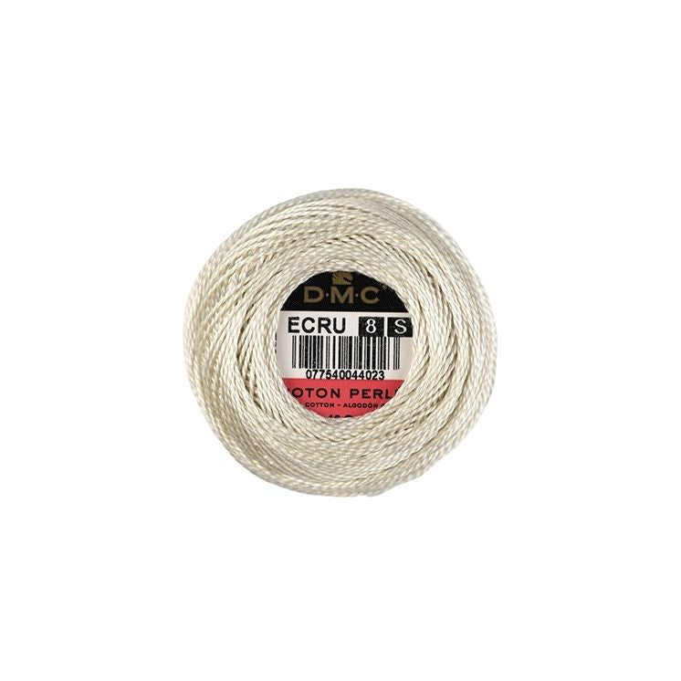 DMC Coton Perlé 8 Embroidery Thread (Ecru)