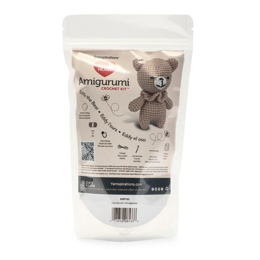 Red Heart Amigurumi Kit - Animals (Eddy the Bear)