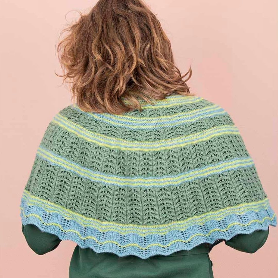 Scheepjes Knitting Kit - Scheepjes Design (Fibonacci Shawlette)