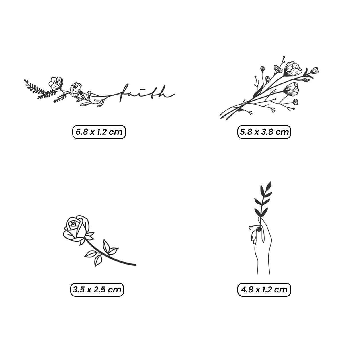 Le Inka Tattoos - Floral Collection