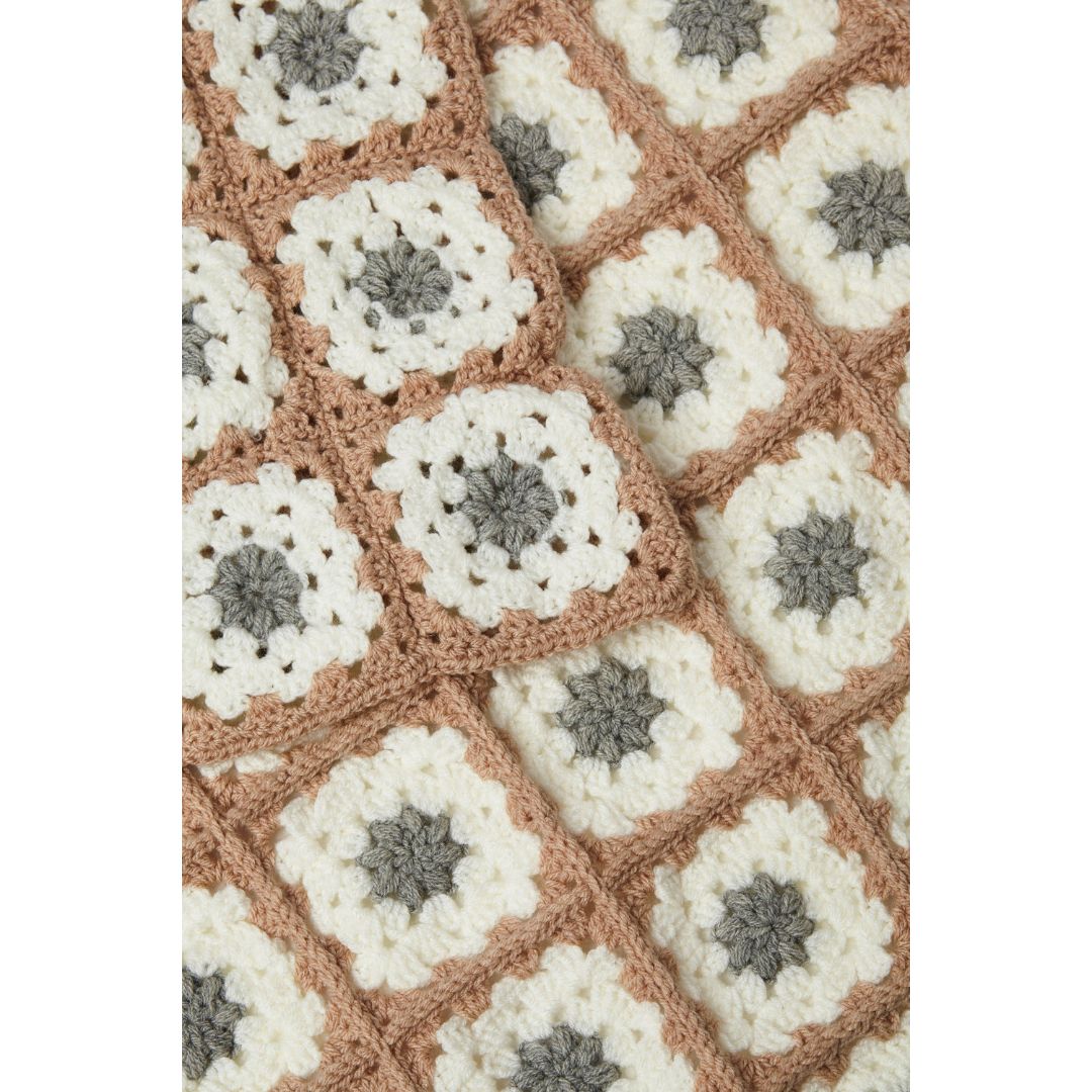 DMC Crochet Kit - Gift of Stitch (Granny Square Crochet Blanket)