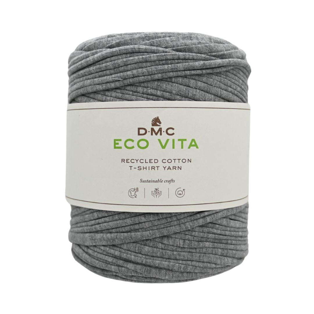 DMC Eco Vita T-Shirt Yarn (Grey 4)