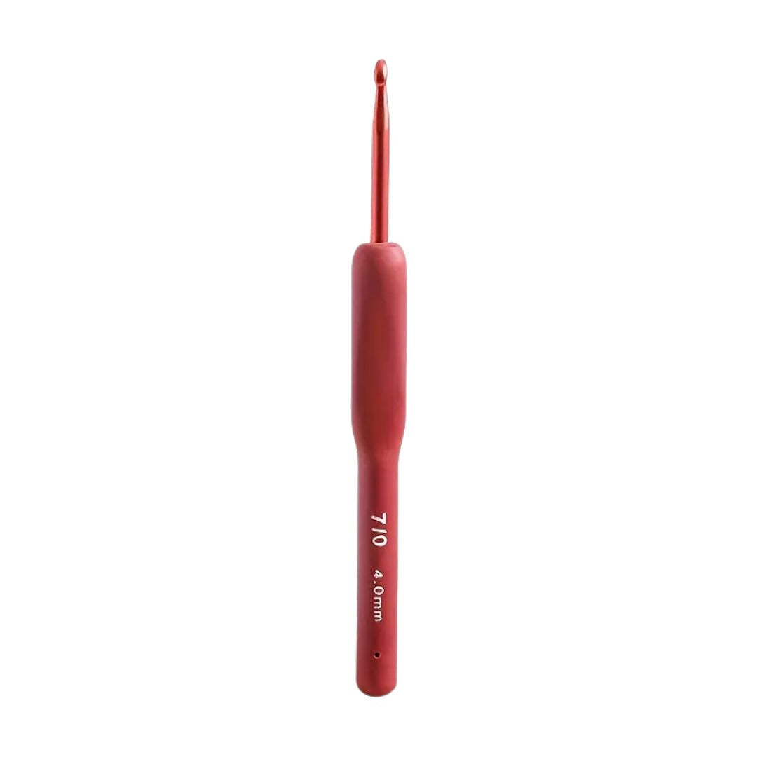 Handmayk Basic Red Crochet Hook (4mm)