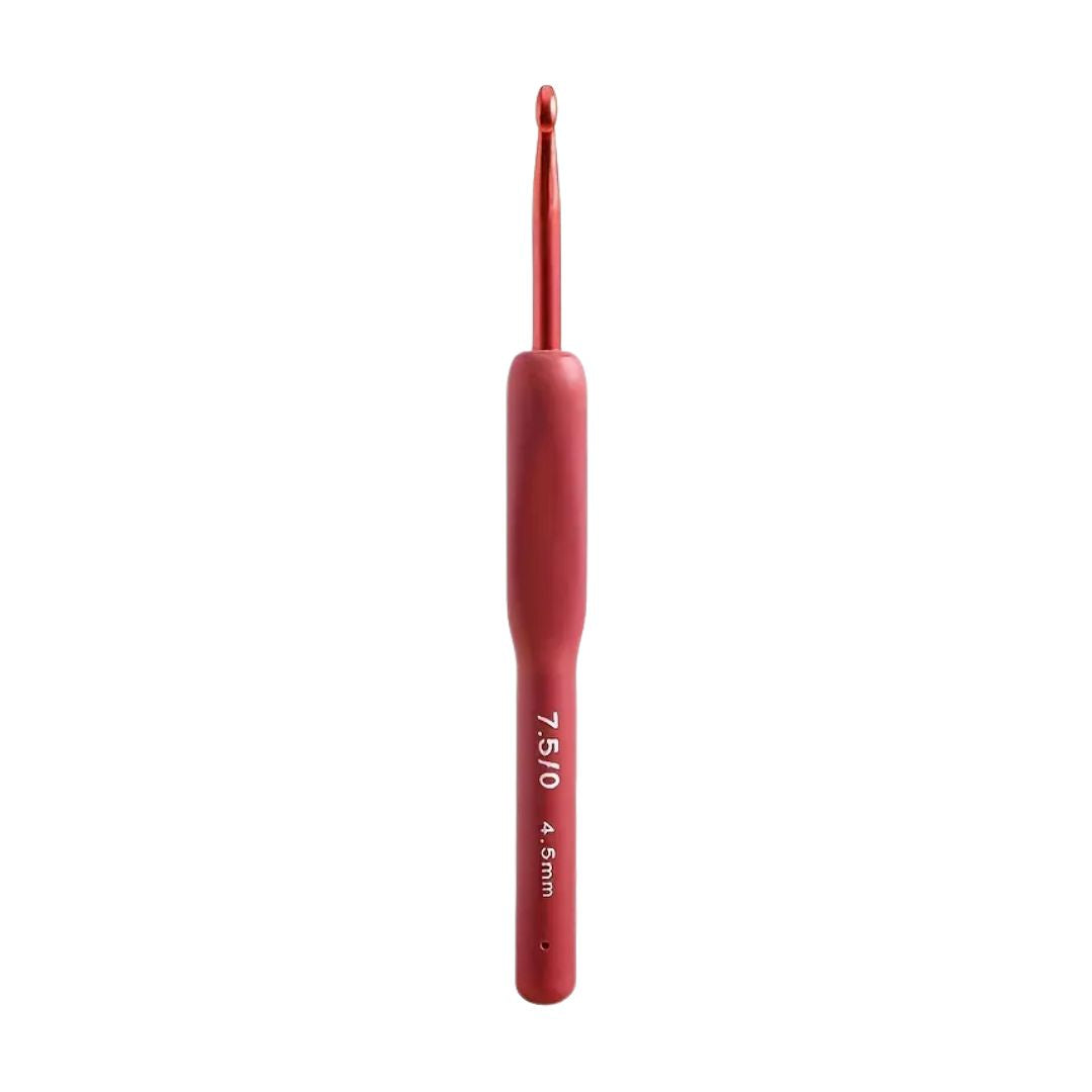Handmayk Basic Red Crochet Hook (4.5mm)