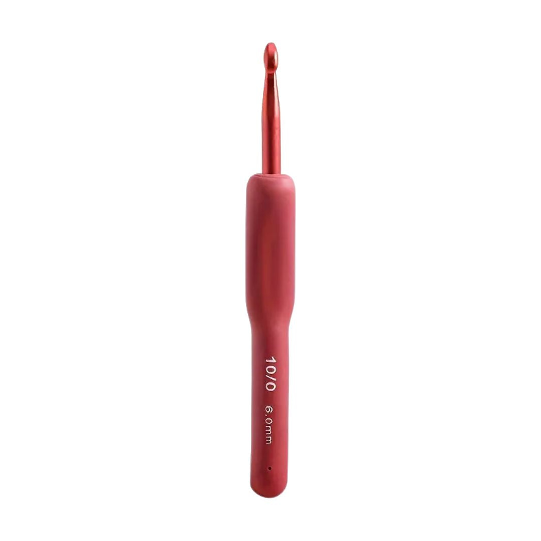 Handmayk Basic Red Crochet Hook (6mm)